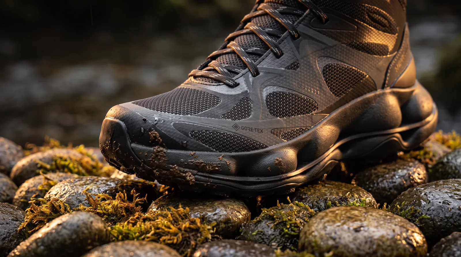 Предметный AI-визуал обуви Merrell